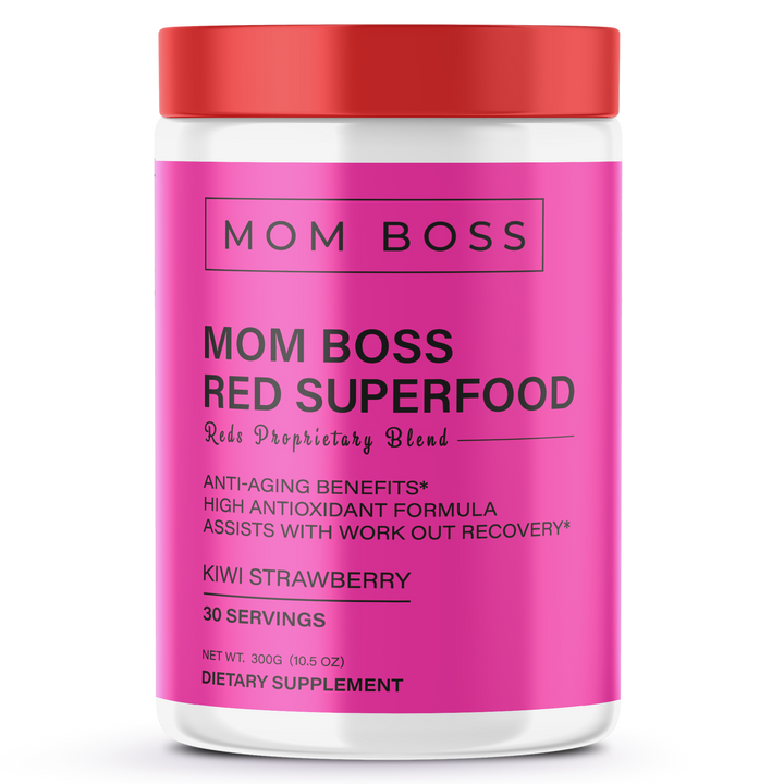 Mom Boss Red Super Food (kiwi strawberry)