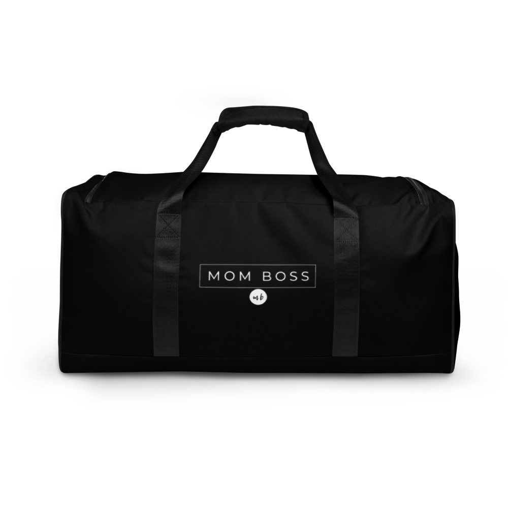 Mom Boss Duffle Bag (black)