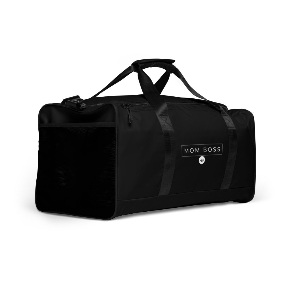 Mom Boss Duffle Bag (black)