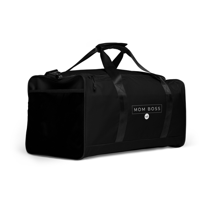 Mom Boss Duffle Bag (black)